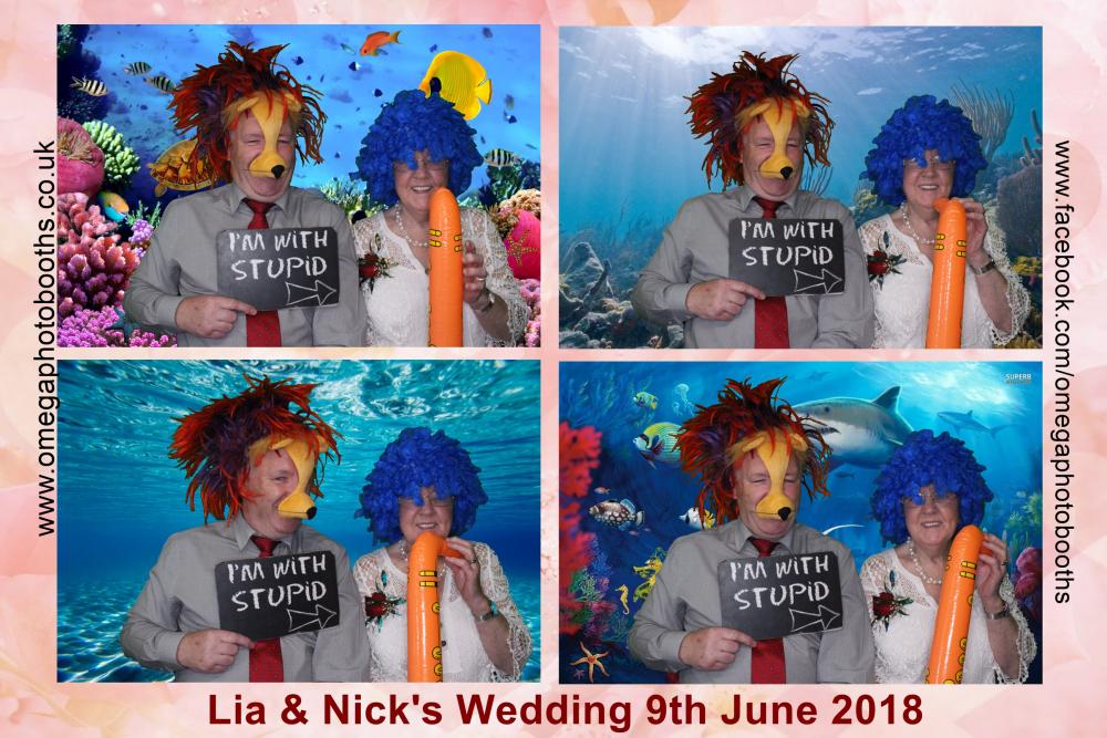 Lia & Nick's Wedding | View more photos from the event at gallery.omegaphotobooths.co.uk/u/Omega-Photobooths/Lia-Nicks-Wedding